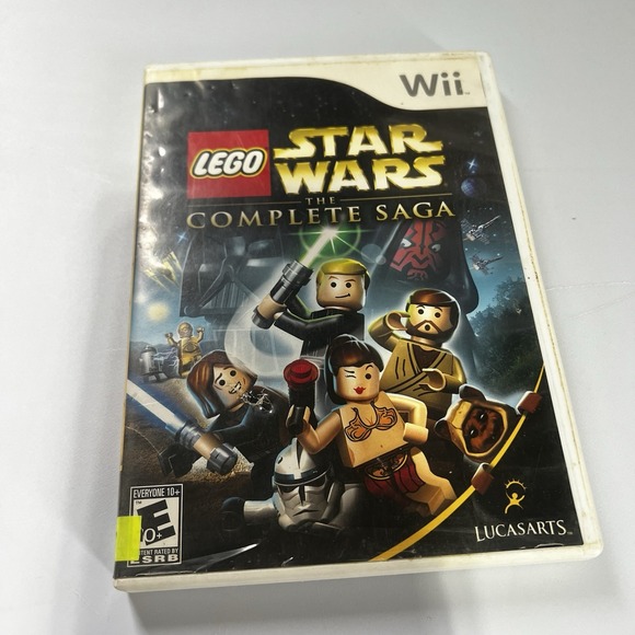 Lego Star Wars: The Complete Saga For Wii Very Good 4E - Picture 1 of 5
